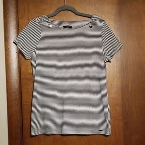 T Tahari Nautical Style Blouse
